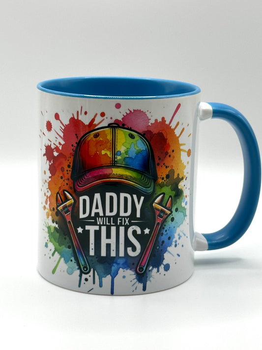 Daddy will fix this. 11 and 15 oz Mugs